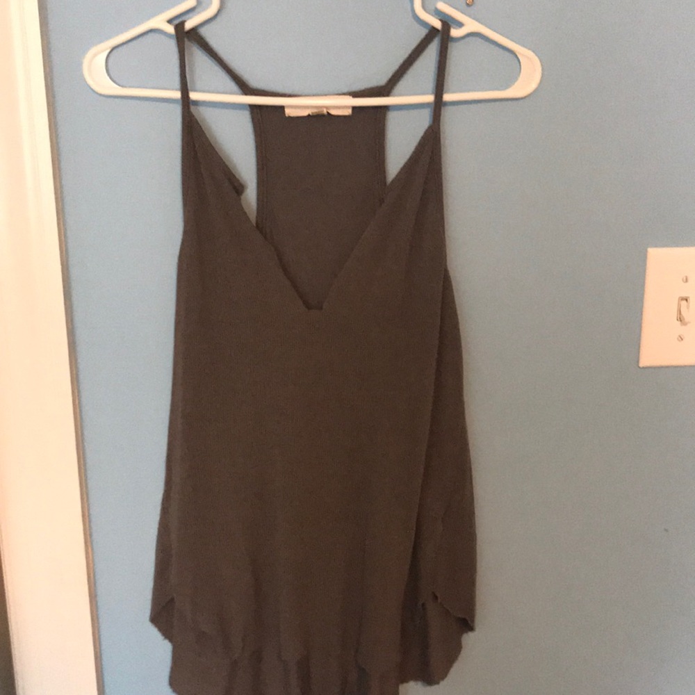 urban outfitters dark green tank size medium